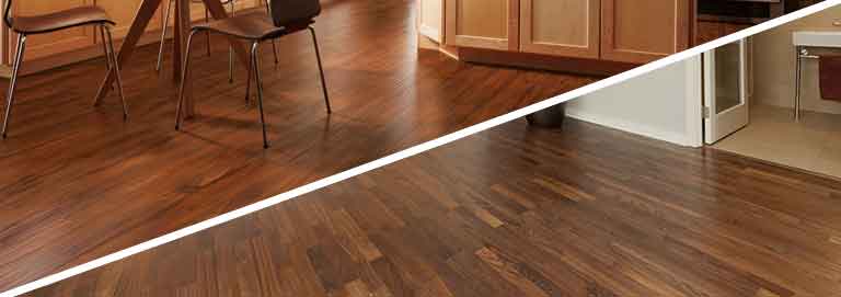 The difference between engineered wood flooring and laminate